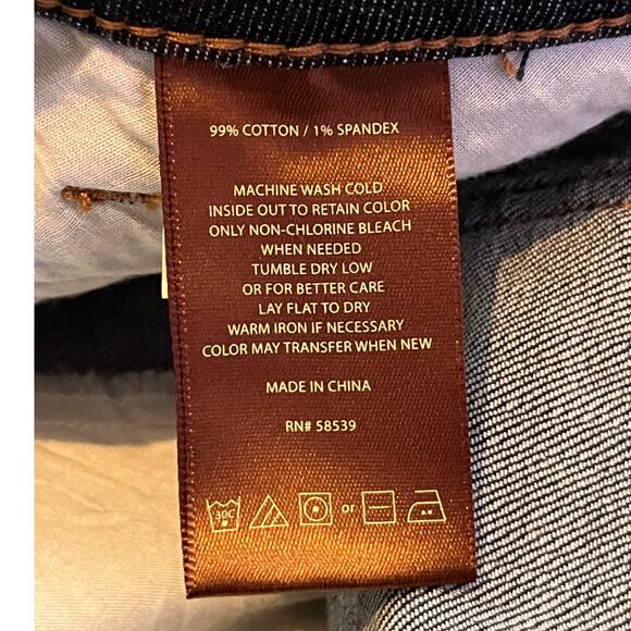 Kut from the Kloth shorts Katy Boyfriend denim dark blue size 20W - Picture 5 of 6